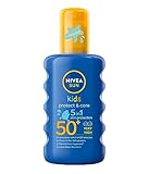 Nivea Sun Kids Schutz & Pflege Sonnenspray, Lichtschutzfaktor 50+, 1er Pack (1 x...