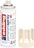 edding 5200 Permanent Spray - hellelfenbein matt - 200 ml - Acryllack zum...