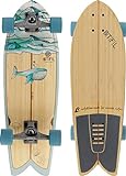 BTFL Surfskate Board Moby Ideales Surftraining für Balance, Carving & Pumping....