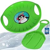 KOTARBAU® 2er Set Popo - Rutscher Kinder - Schlitten – Kunststoff...