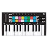 Novation Launchkey Mini [MK3] – Tragbarer USB/MIDI-Keyboard-Controller mit 25...