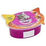 Whiskas Knuspertaschen für ausgewachsene Katzen - kalorienarme Knusper-Snacks...