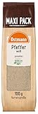 Ostmann Gewürze - Pfeffer weiß gemahlen | 100 g im Vorteilsbeutel