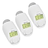 Eqiva Bluetooth Smart Elektronik-Heizkörperthermostat, mit App-Steuerung...