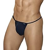 ARIUS Tanga Herren Sexy Schwarz - Tanga Baumwolle Garn Herren - Herren Tanga -...