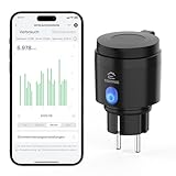 EIGHTREE WLAN Steckdose Outdoor, Zeitschaltuhr Aussenbereich mit Strommessung...