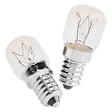 greate. 2x E14 Backofenlampe 25W 300 Grad hitzebeständig - Backofen Glühbirne...