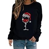 Christmas Sweater Damen,Weihnachtspullover Herren mit Beleuchtung,Pullover...