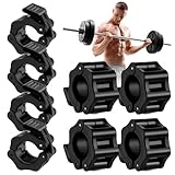 flintronic Hantelverschlüsse, 8PCS Schnellverschluss Langhantel für 30mm...
