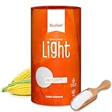 Xucker Light Erythrit 1kg Dose - kalorienfreier Kristallzucker Ersatz als Vegane...