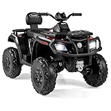 COSTWAY Kinder Quad Elektro 24V, 2-Sitzer Kinderquad 3–8 km/h, Elektroquad mit...