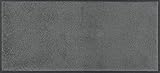 wash+dry Fußmatte, smokey mount 35x75cm, innen und außen, waschbar, grau