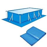 Pool Bodenplane, Pool Ground Tuch, Faltbarer Schwimmbadbodenschutz, wasserdichte...