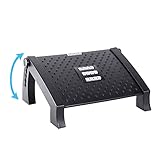 Topmener Ergonomisches Fußstützenkissen Einstellbar Fußhocker unter...