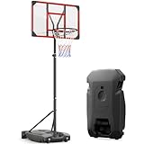 Yohood Basketballkorb Outdoor für Kinder/Jugendliche, Basketballkorb mit Rollen...