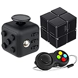 Yeefunjoy 3Pcs Anti-Stress Würfel Spielzeug, Infinity Cube, Fidget Pad...