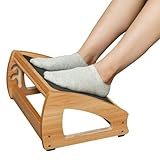 StrongTek Ergonomische Untertisch-Fußstütze, 3 verstellbare Höhen,...