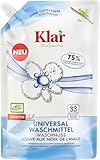 Klar EcoSensitive Universal Waschmittel Waschnuss 1,5L, 2er Pack