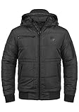 Blend Boris Herren Winter Jacke Steppjacke Winterjacke gefüttert mit Stehkragen...