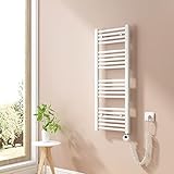 Heilmetz Badheizkörper Elektrisch 100x40cm Handtuchwärmer mit Digitalem...