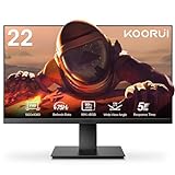 KOORUI 22 Zoll Business Computer Monitor, Desktop Gaming Monitor, FHD 1080p,...