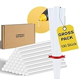 Rapid Heißklebesticks 7mm – 100 Stück universale Klebestifte für 7mm...
