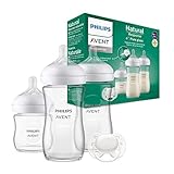 Philips Avent Babyflaschen aus Glas, Geschenkset für Neugeborene – 3...