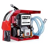 Dieselpumpe,230 V 550 W selbstansaugende Ölpumpe, mobile Tankstellen 60/min,...