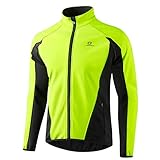 LAMEDA Fahrradjacke Herren Winter Thermo Softshelljacke Radjacke Wasserdicht...