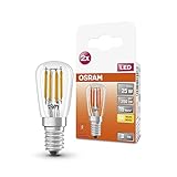 OSRAM SPECIAL T26 FIL 25 kleine LED-Speziallampe mit E14-Schraubsockel, extrem...