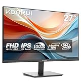 KOORUI E2711F 27 Zoll Monitor, FHD 1920 x 1080 100Hz PC Monitor, Adaptive Sync...