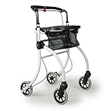 Drive Medical Indoor Rollator ROOMBA I Schmaler Wohnungsrollator mit Tasche und...