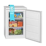Bomann® Gefrierschrank | 85 Liter Nutzinhalt | Gefrierschrank klein mit 3...