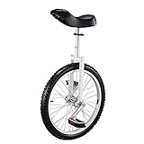 SFQEVHRZ Einrad, 20-Zoll-Einrad for Erwachsene – Verstellbarer Sitz...