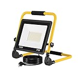 NAIZY LED Baustrahler Arbeitsleuchte 100W 8500LM LED Fluter Floodlight Kaltweiß...