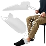 Anziehhilfe für Socken und Strümpfe, Sockenanzieher Sockenanziehhilfe...