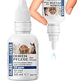 BMUT 1x 50ml Ohrentropfen für Hunde & Katzen mit kolloidalem Silber – 25 ppm...