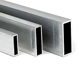 Aluminium Rechteckrohr AW-6060-40x10x2mm | L: 600mm (60cm) auf Zuschnitt