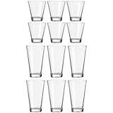 LEONARDO HOME Trink-Glas Ciao 12er Set, Trink-Becher aus Glas,...