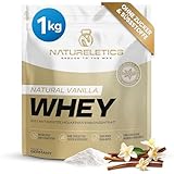 NATURELETICS VANILLE 1kg - Natürliches Premium Whey Protein aus Deutschland...
