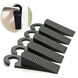MOLHEM Türstopper aus Gummi, zum Aufhängen, robustes Keil-Design, Wandschutz...