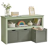 VASAGLE Kinderregal, Spielzeugaufbewahrung für Kinder, Aufbewahrungsschrank,...