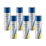 CARTECHNIC 6X Silikonspray Gleitmittel Trennmittel Pflegemittel Schutzmittel 300...