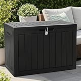 Olsen & Smith 170 Liter Verschließbare Klein Aufbewahrungsbox für Garten...