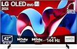 LG OLED42C47LA TV 42' (106 cm) OLED evo Fernseher (α9 Gen7 4K AI-Prozessor,...