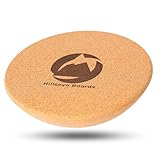 HILLSEYE Premium Kork-Halbkugel - Yoga & Balance Board | Umweltfreundlicher Kork...