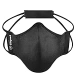 Livinguard-FITNESS MASK+PROTECTBAG-Sportmaske & Maskentasche-Waschbar,...