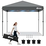 Sekey One-Touch Pop Up Pavillon 3x3 Wasserdicht Stabil Winterfest, Faltpavillon...
