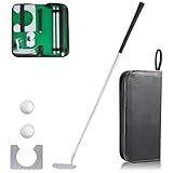 Uadme Putter Golf, Golfschläger, Golf Büro Set, mit Alu-Putter, Torständer...