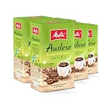 Melitta Auslese Klassisch-Mild Filter-Kaffee 6 x 500g, gemahlen, Pulver für...